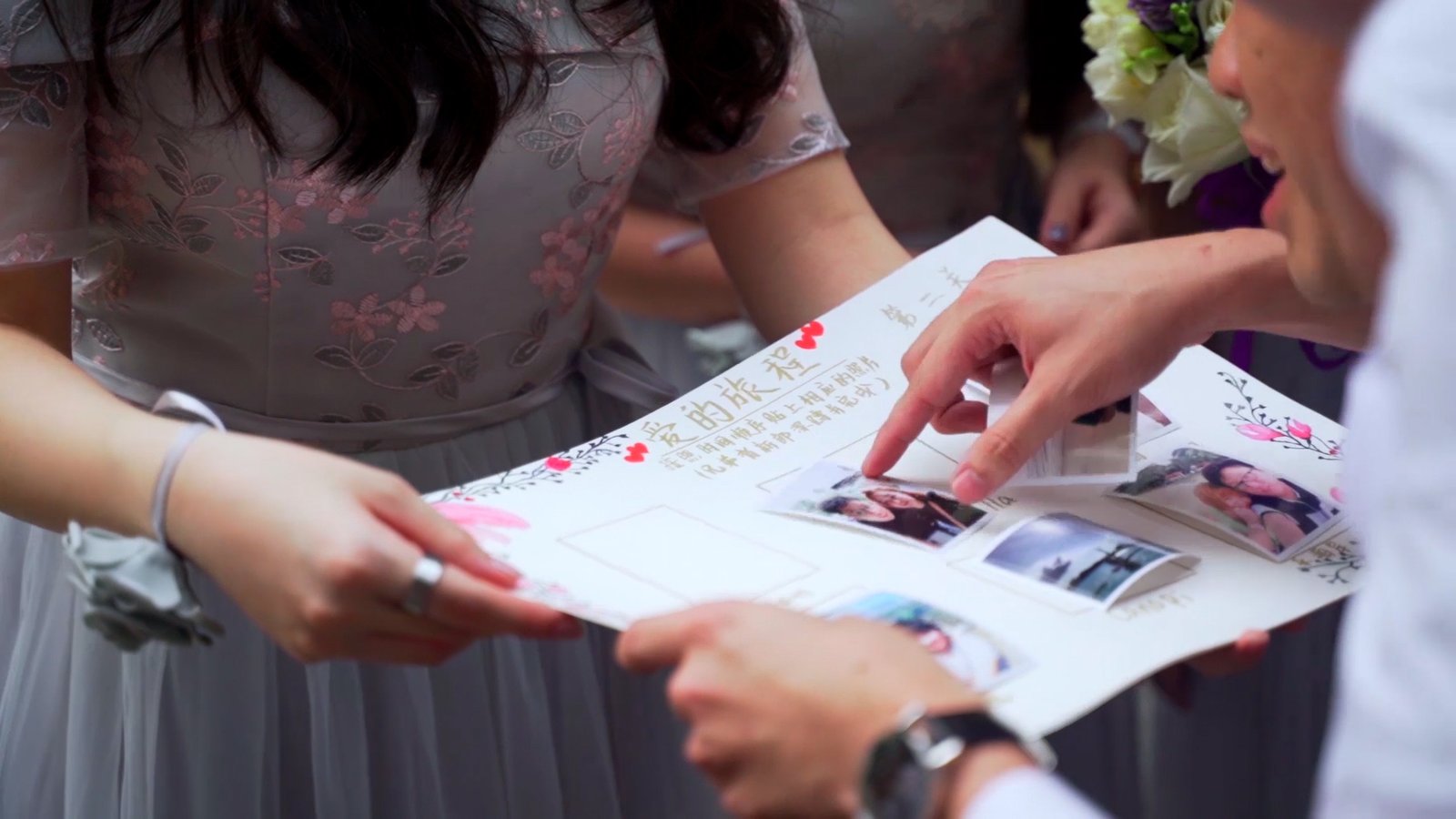 wedding videography singapore of fun gatecrash games